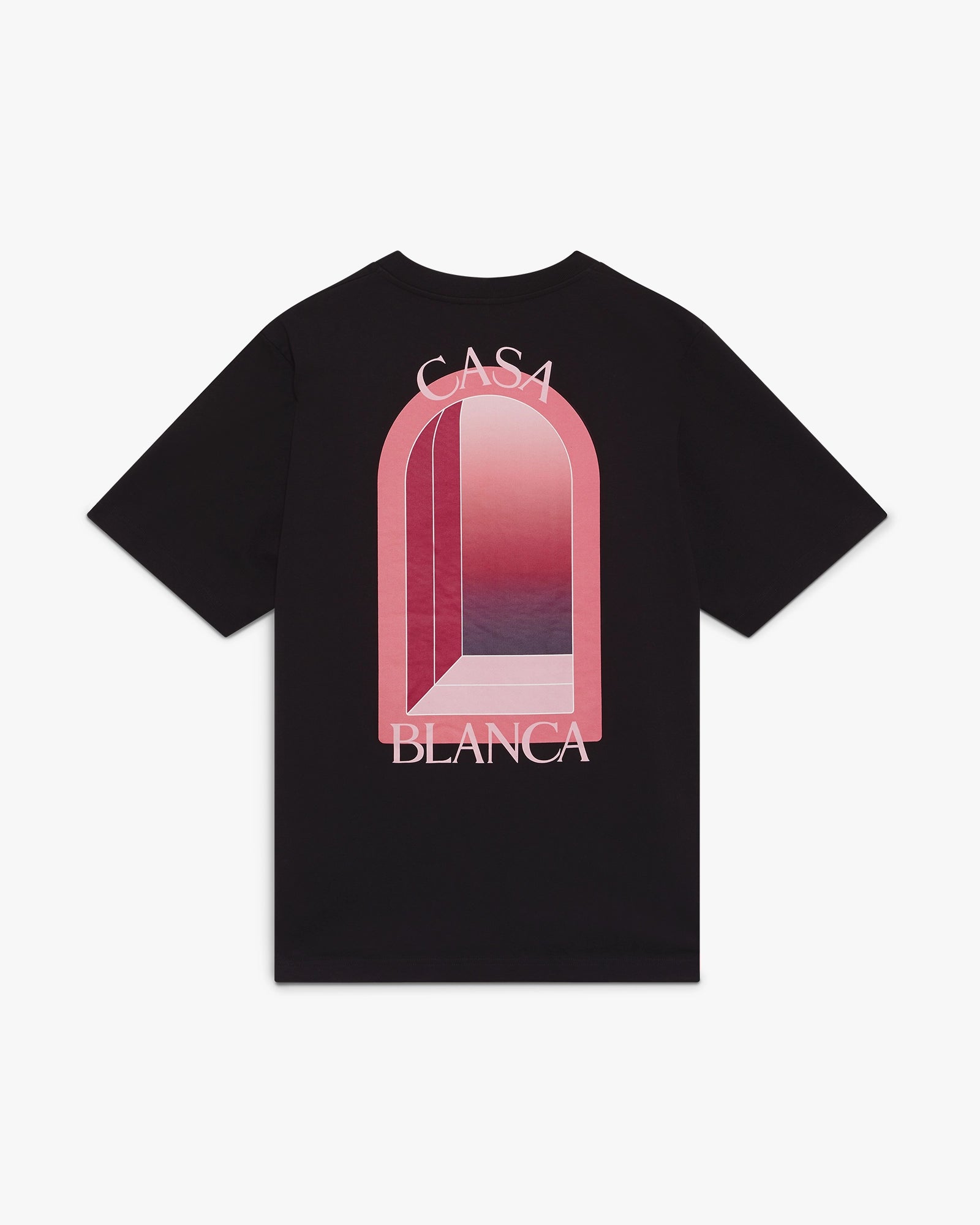 Black & Pink Arches Short Sleeve T-Shirt