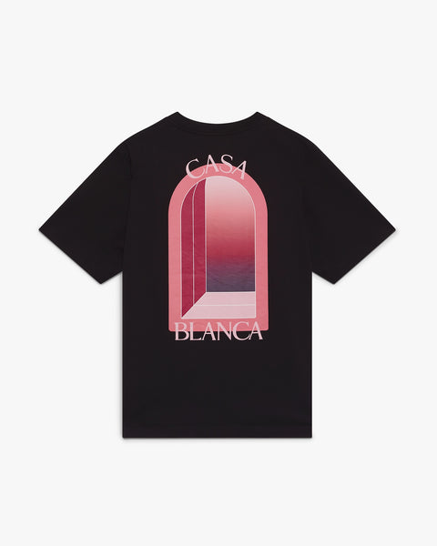 Casablanca Tシャツ Black Arches Short Sleeve T-Shirt | Casablanca Paris