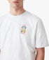 White Tennis Landscape Short Sleeve T-Shirt
