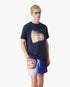Navy Shockwave Short Sleeve T-Shirt