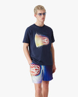 Navy Shockwave Short Sleeve T-Shirt