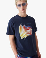 Navy Shockwave Short Sleeve T-Shirt