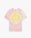 Pink Tie Dye Oversized CC Smile Short Sleeve T-Shirt