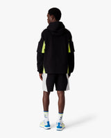 Black & Grey Colourblock Oversized Short Sleeve T-Shirt