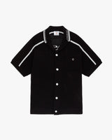 Black Short Sleeve Mesh Shirt