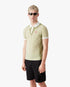 Vertical Stripe Short Sleeve Polo Shirt