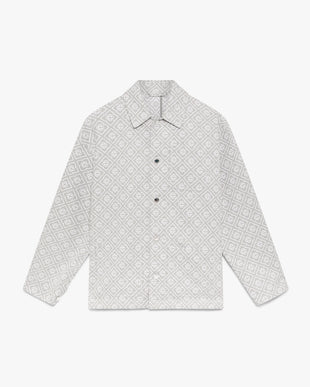 Grey Monogram Workwear Jacket