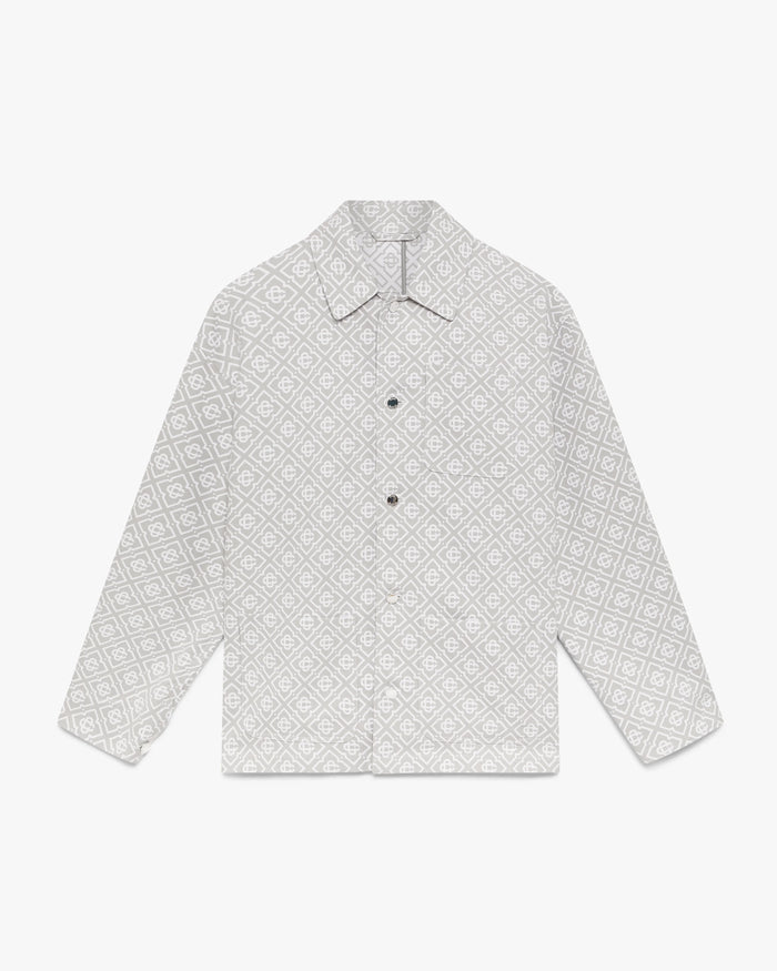 Grey Monogram Workwear Jacket