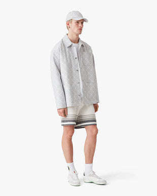 Grey Monogram Workwear Jacket