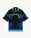 Sporchid Black Short Sleeve Silk Shirt