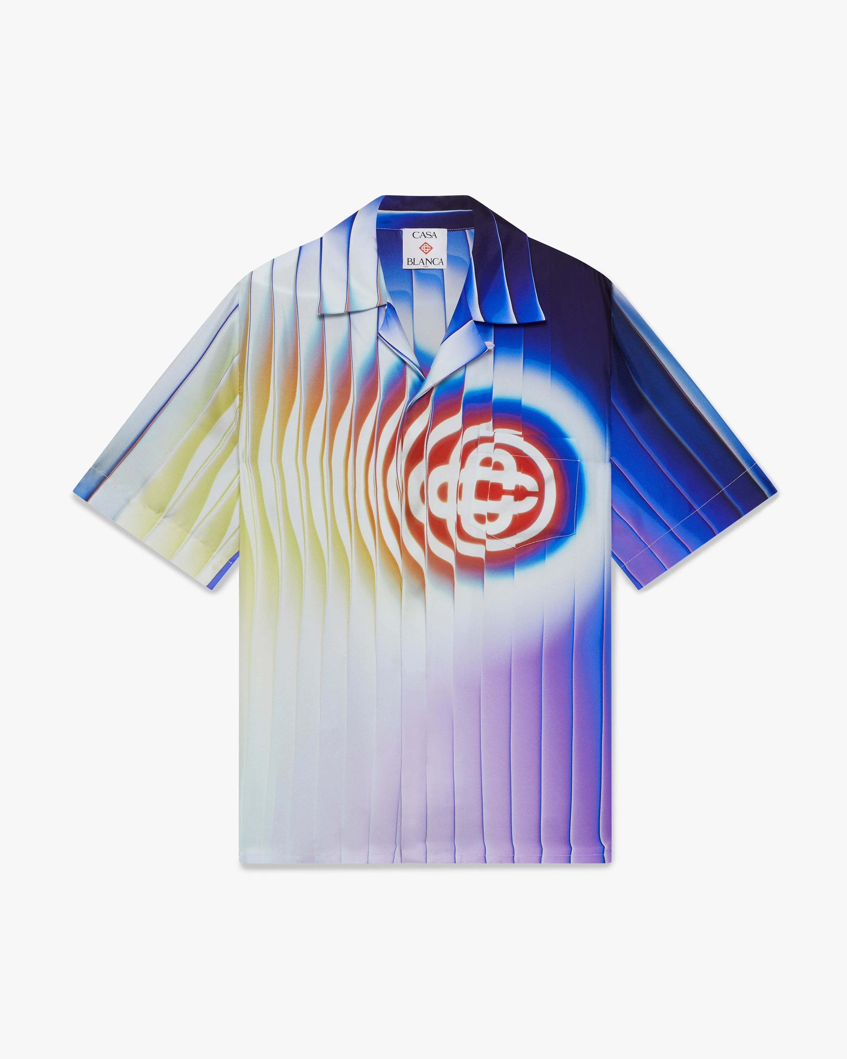 Shockwave Short Sleeve Silk Shirt