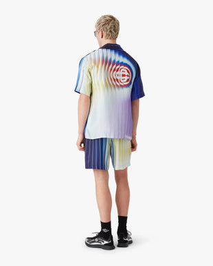 Shockwave Short Sleeve Silk Shirt