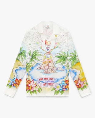 Better Days Long Sleeve Silk Shirt