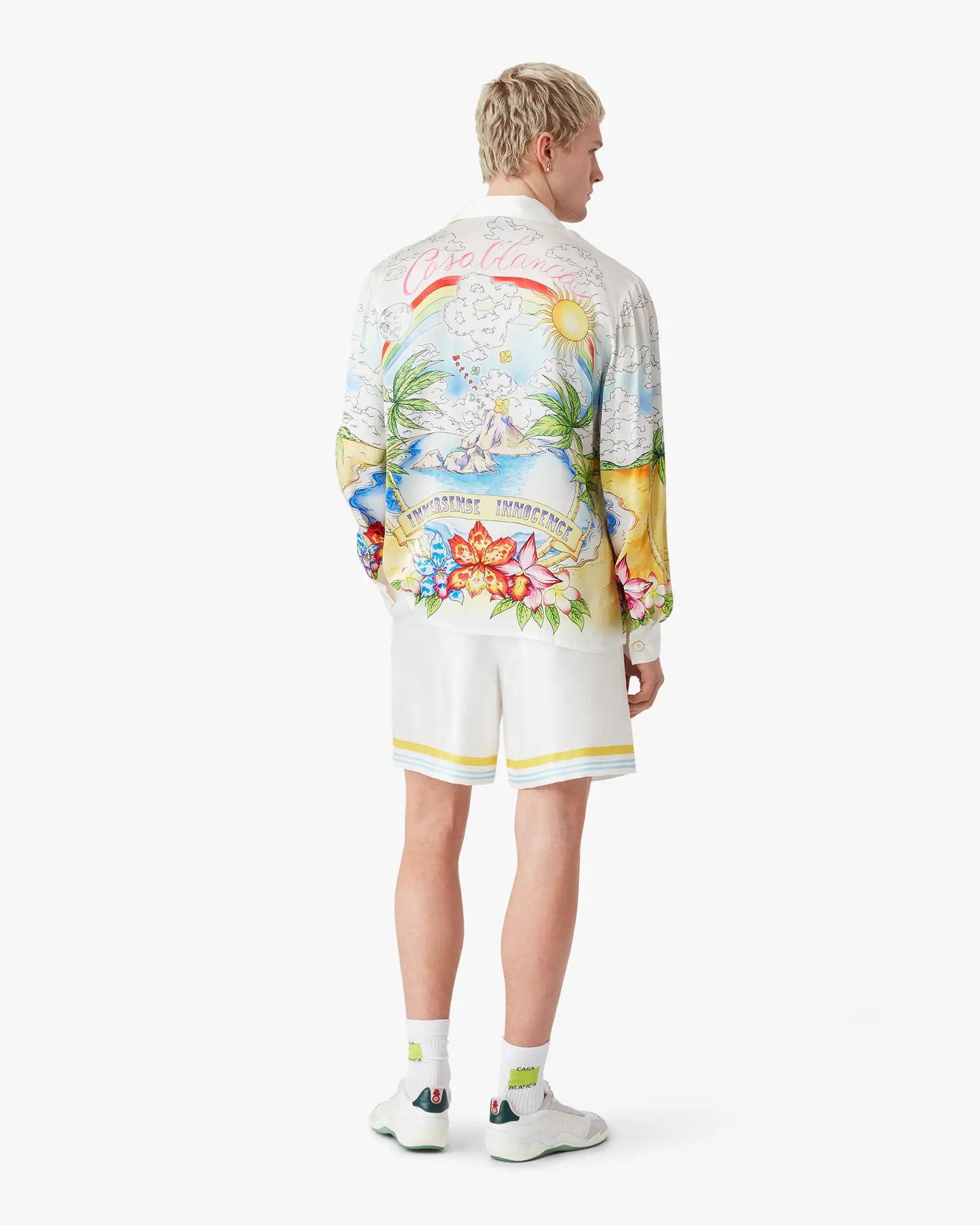 Better Days Long Sleeve Silk Shirt