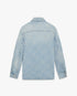 Pearl Monogram Long Sleeve Denim Shirt