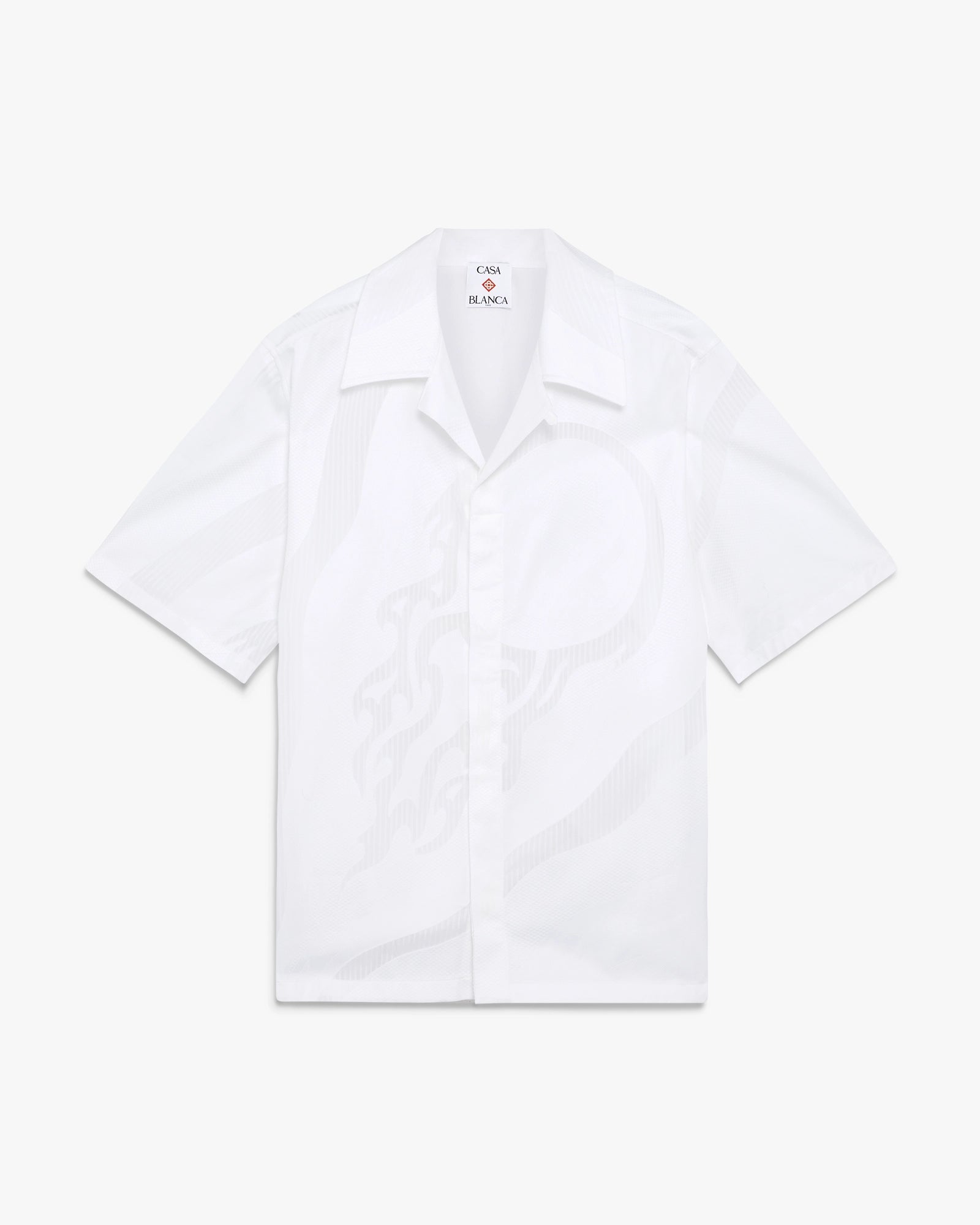 The Art Of The Serve Fil Coupe Short Sleeve Shirt – Casablanca