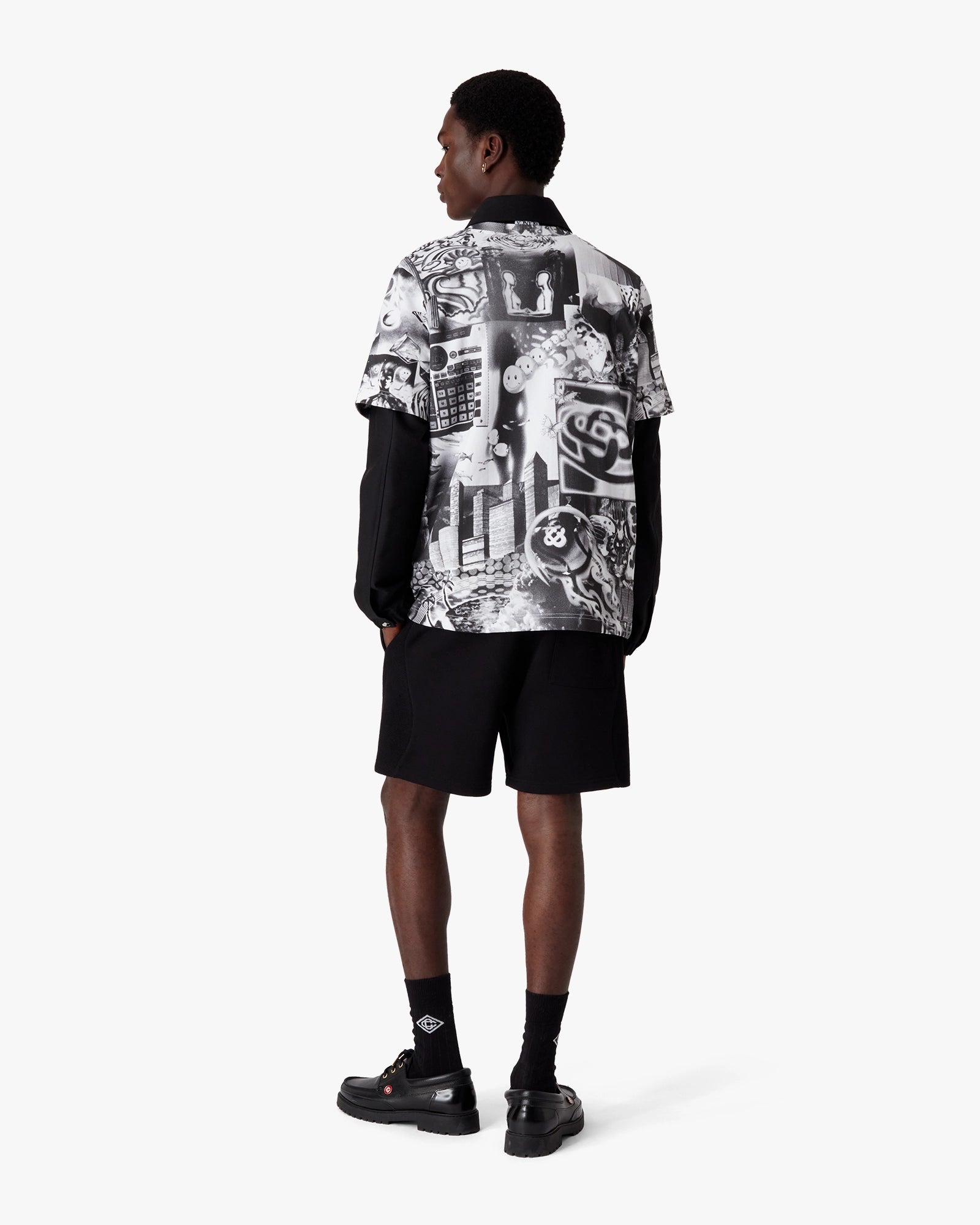 Rave Collage Short Sleeve Mesh T-Shirt