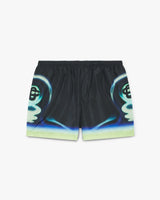 Black Sporchid Printed Swim Shorts