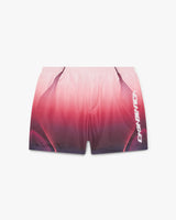 Aubergine Gradient Printed Swim Shorts