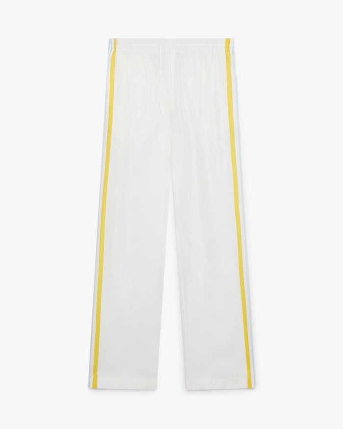 Tennis Landscape Silk Twill Trousers