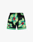 Orchid Glitch Silk Shorts