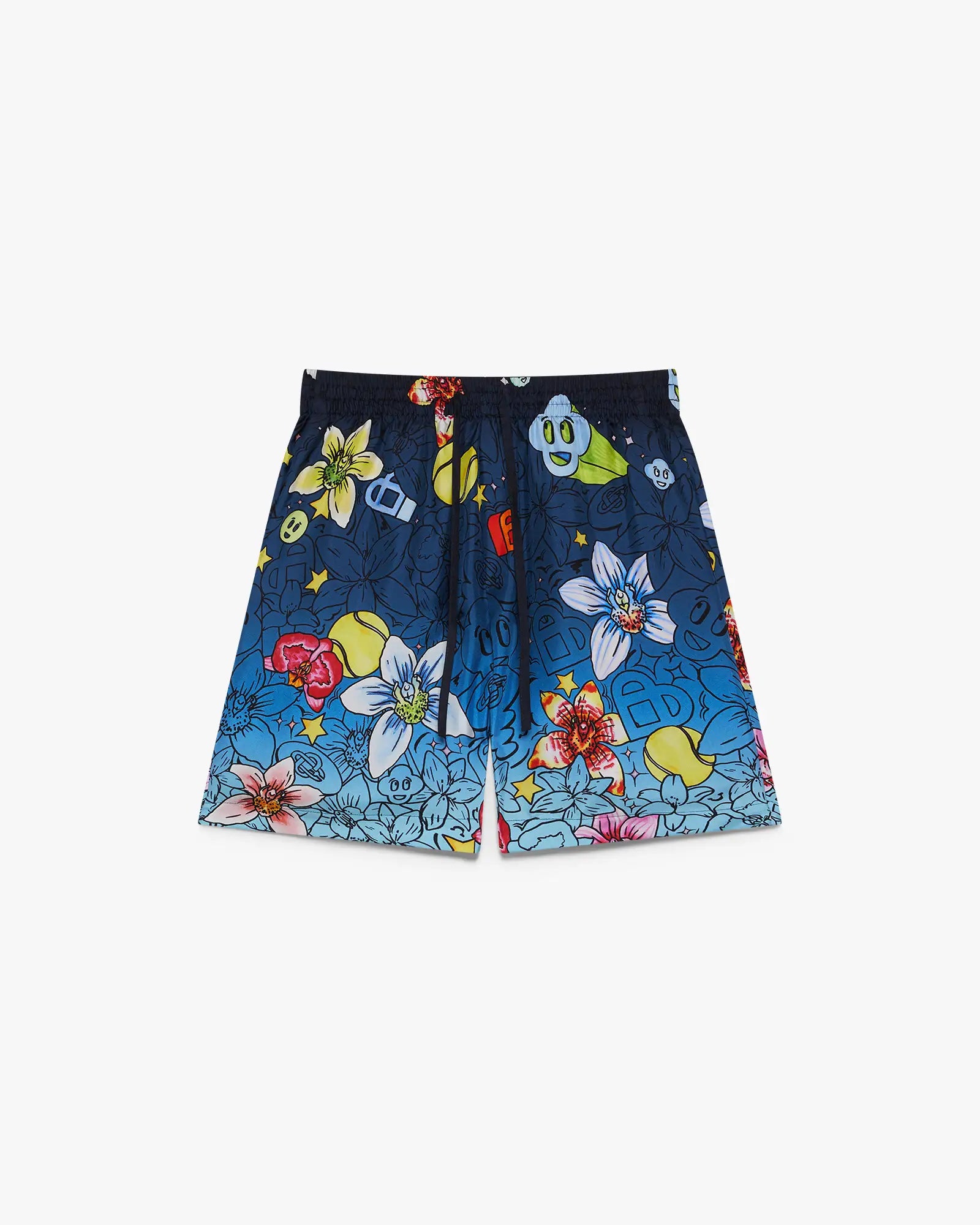 Collage D'Icones Graphiques Silk Shorts