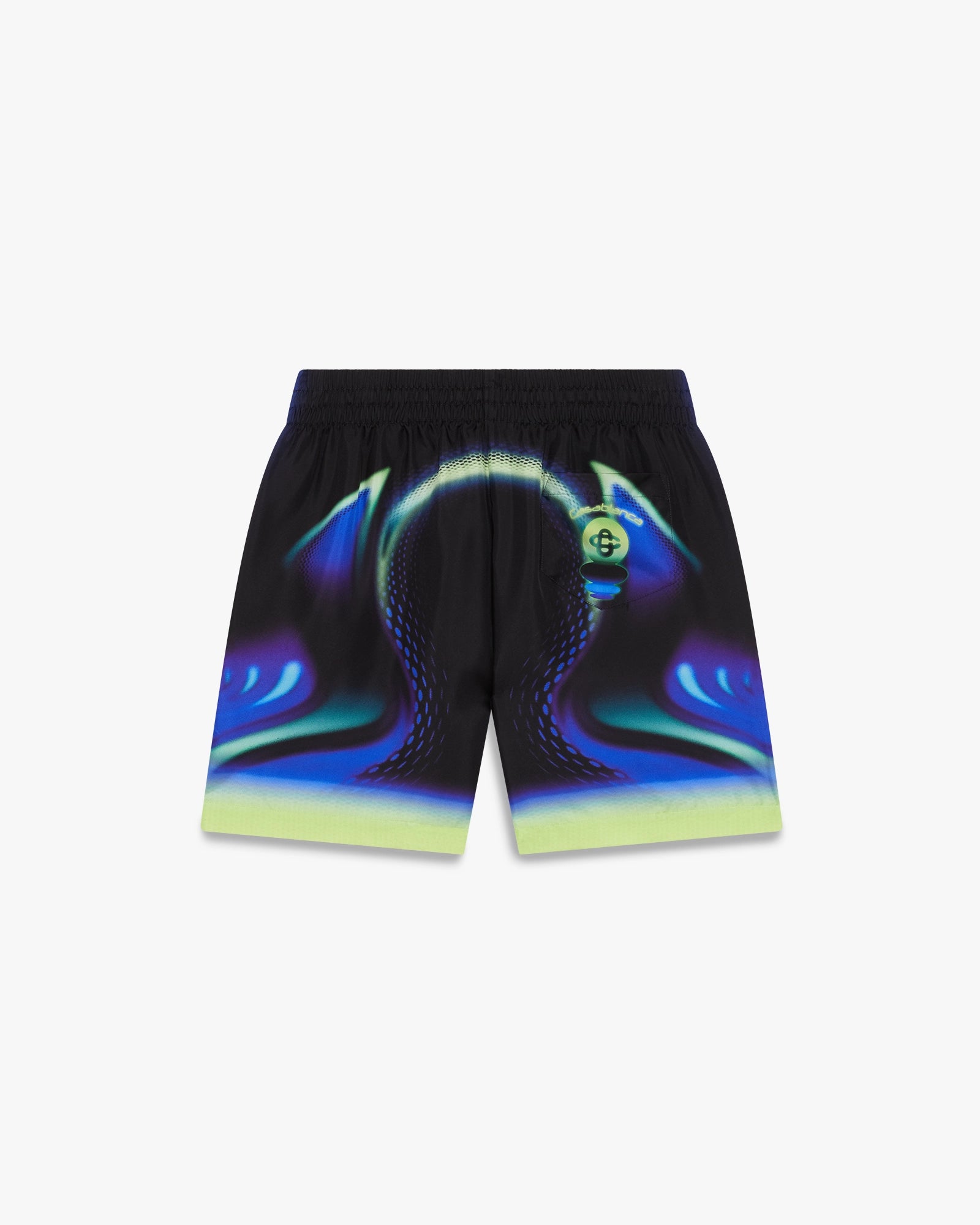 Sporchid Black Silk Shorts