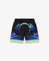 Sporchid Black Silk Shorts