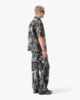 Rave Collage Straight Leg Jeans