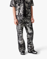 Rave Collage Straight Leg Jeans