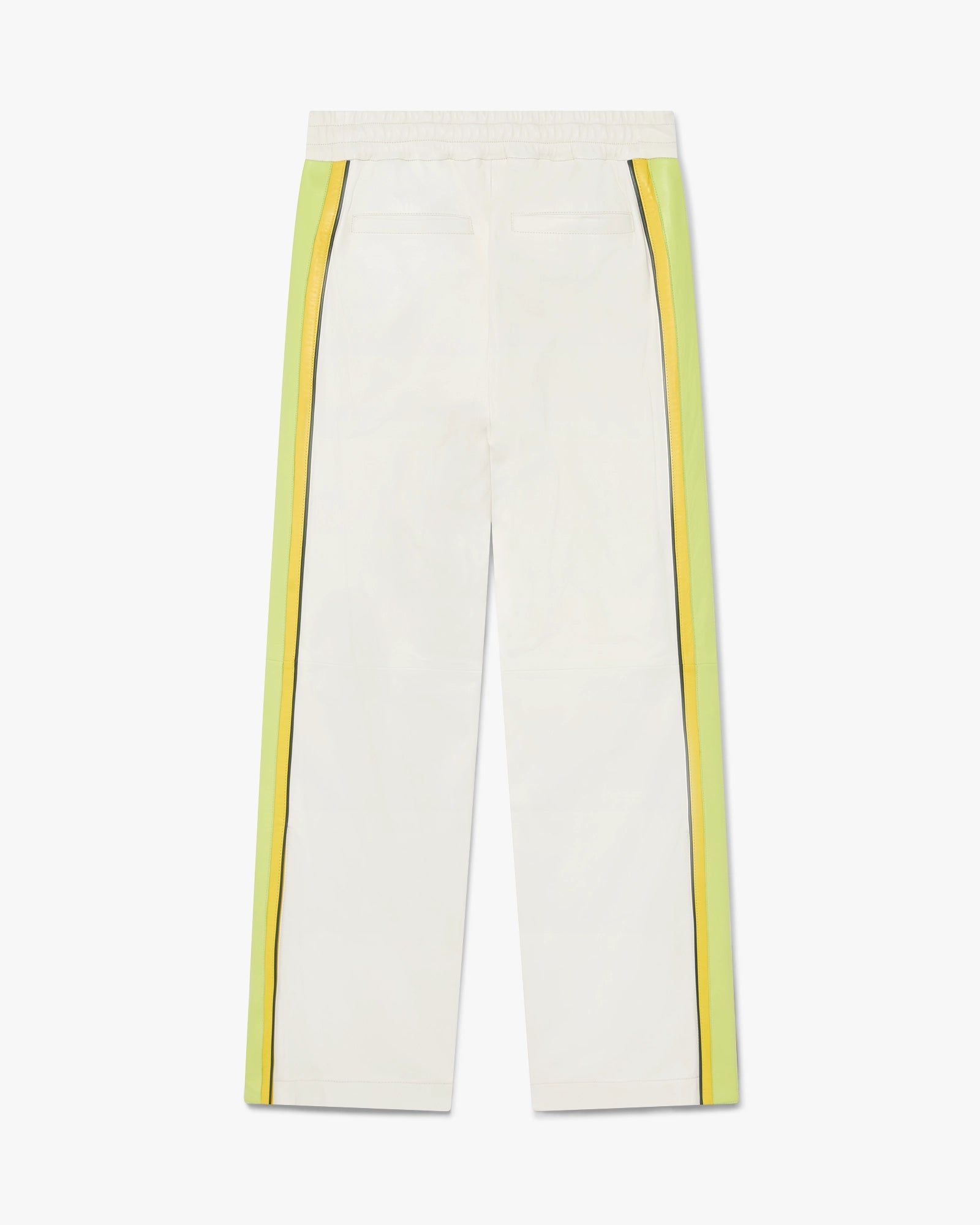 White Leather Trousers
