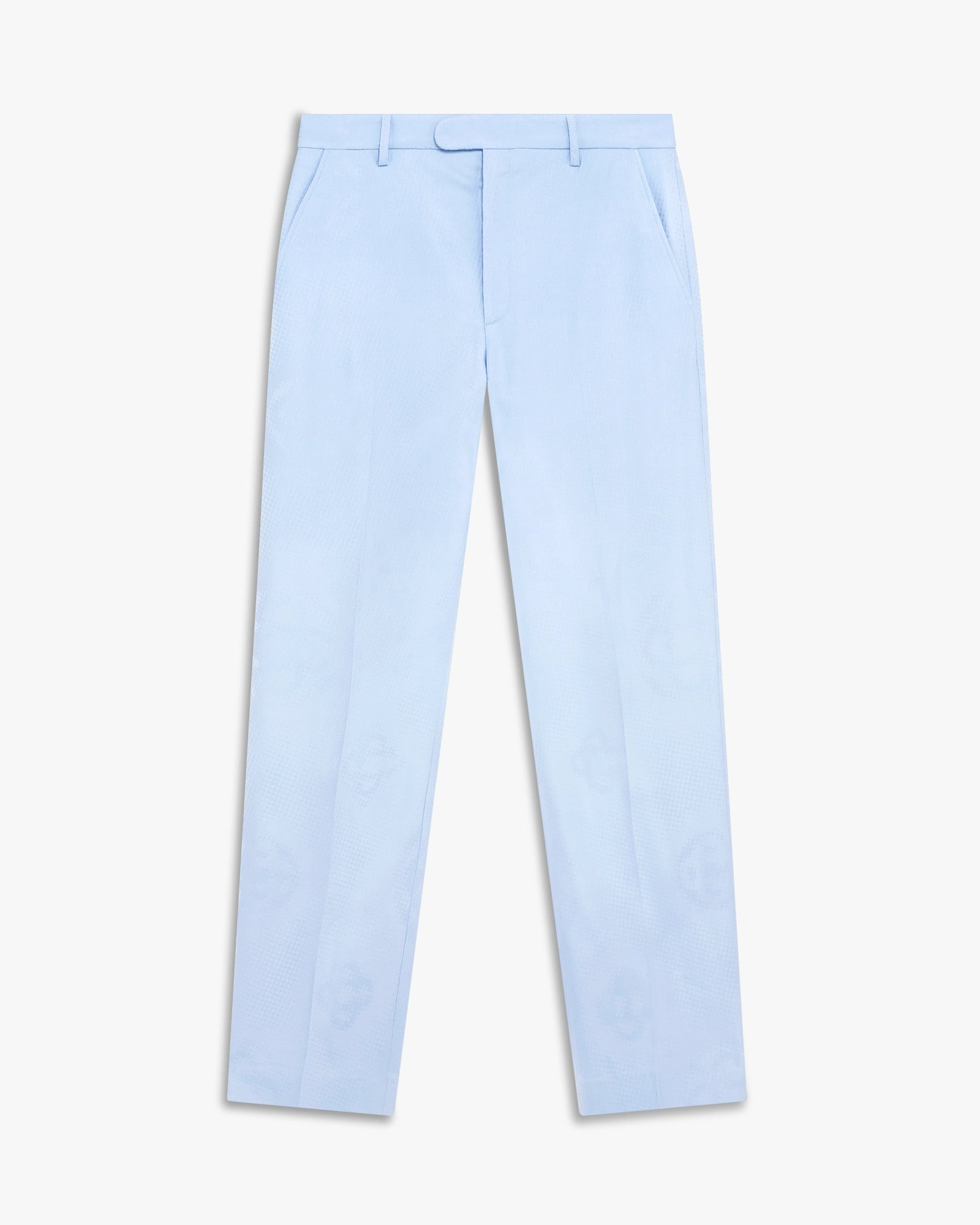 Blue Monogram Tailored Jacquard Trousers