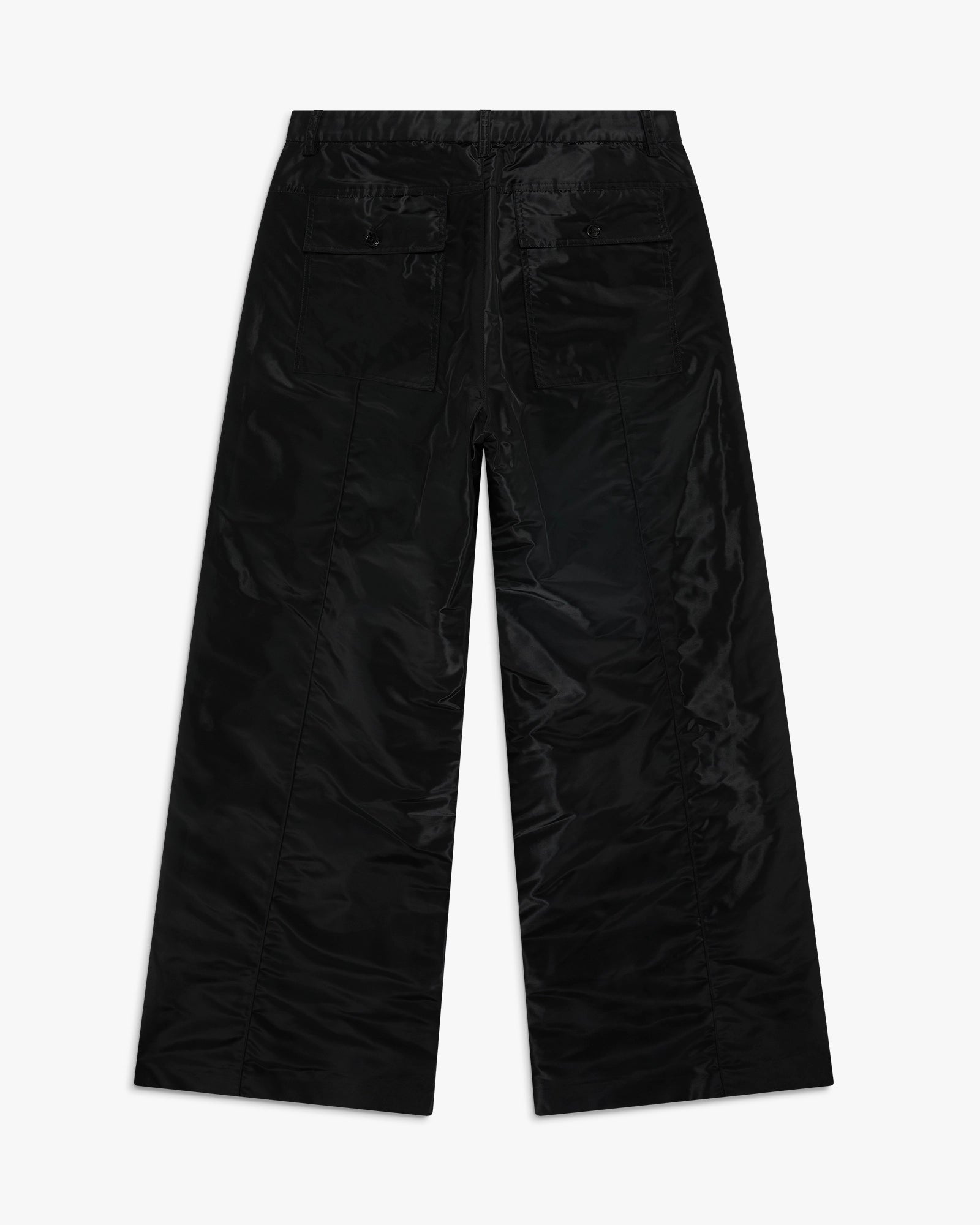 Shiny Baggy Taffeta Trousers