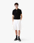 White Pleated Baggy Shorts