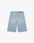 Pearl Monogram Denim Shorts