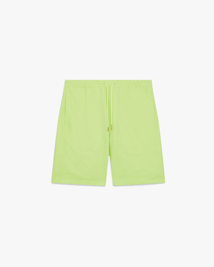 Lime Logo Pique Shorts