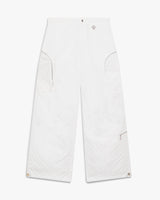 White Monogram Rave Trousers