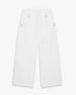 White Monogram Rave Trousers
