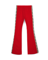 Red Laurel Taped Tracksuit Bottoms