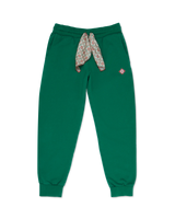 Green Silk Scarf Sweatpant