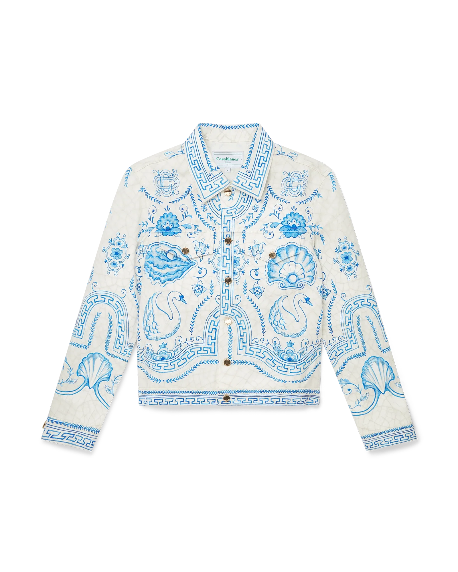 Plat Dessert Blanc Classic Denim Jacket