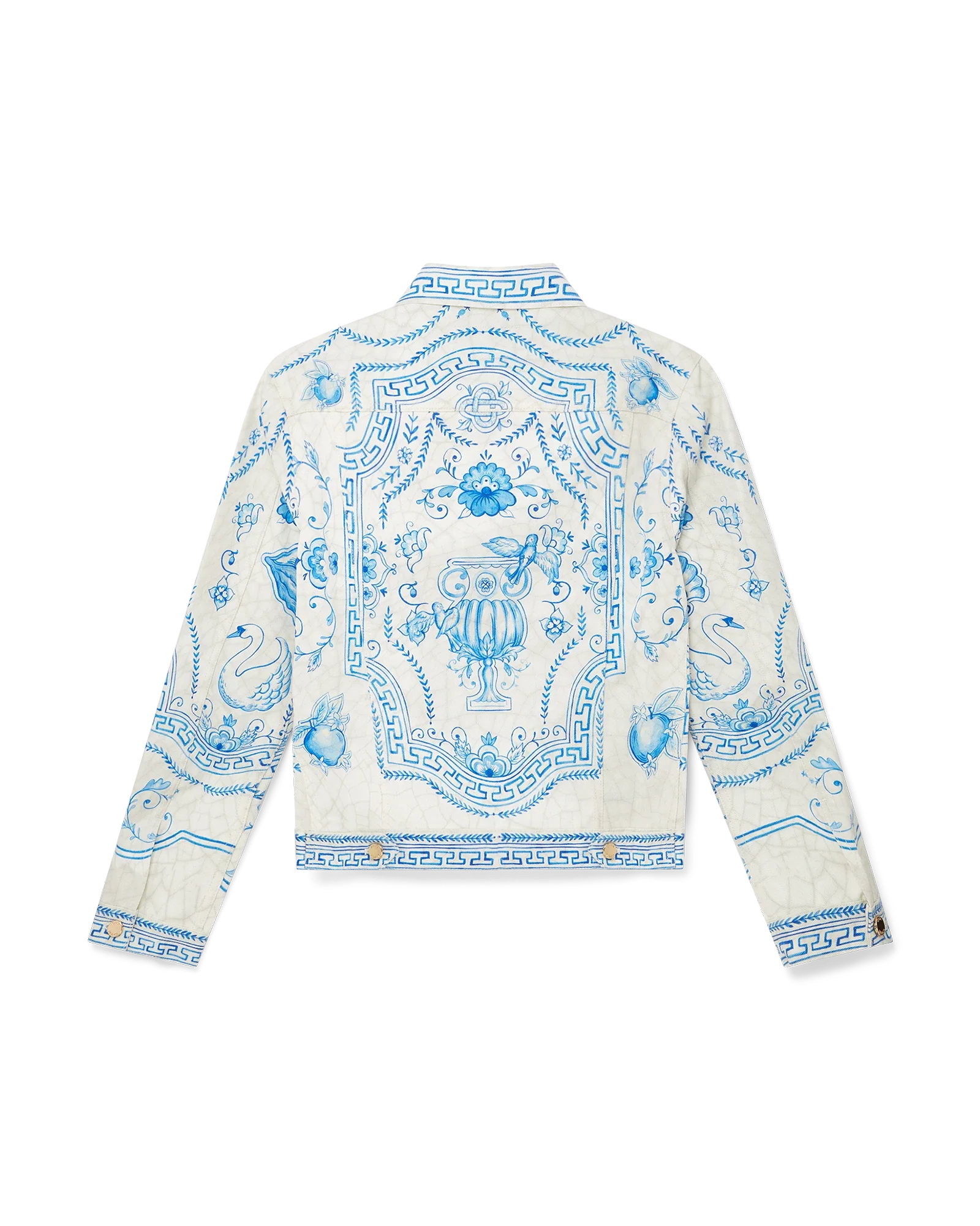 Plat A Dessert Blanc Classic Denim Jacket