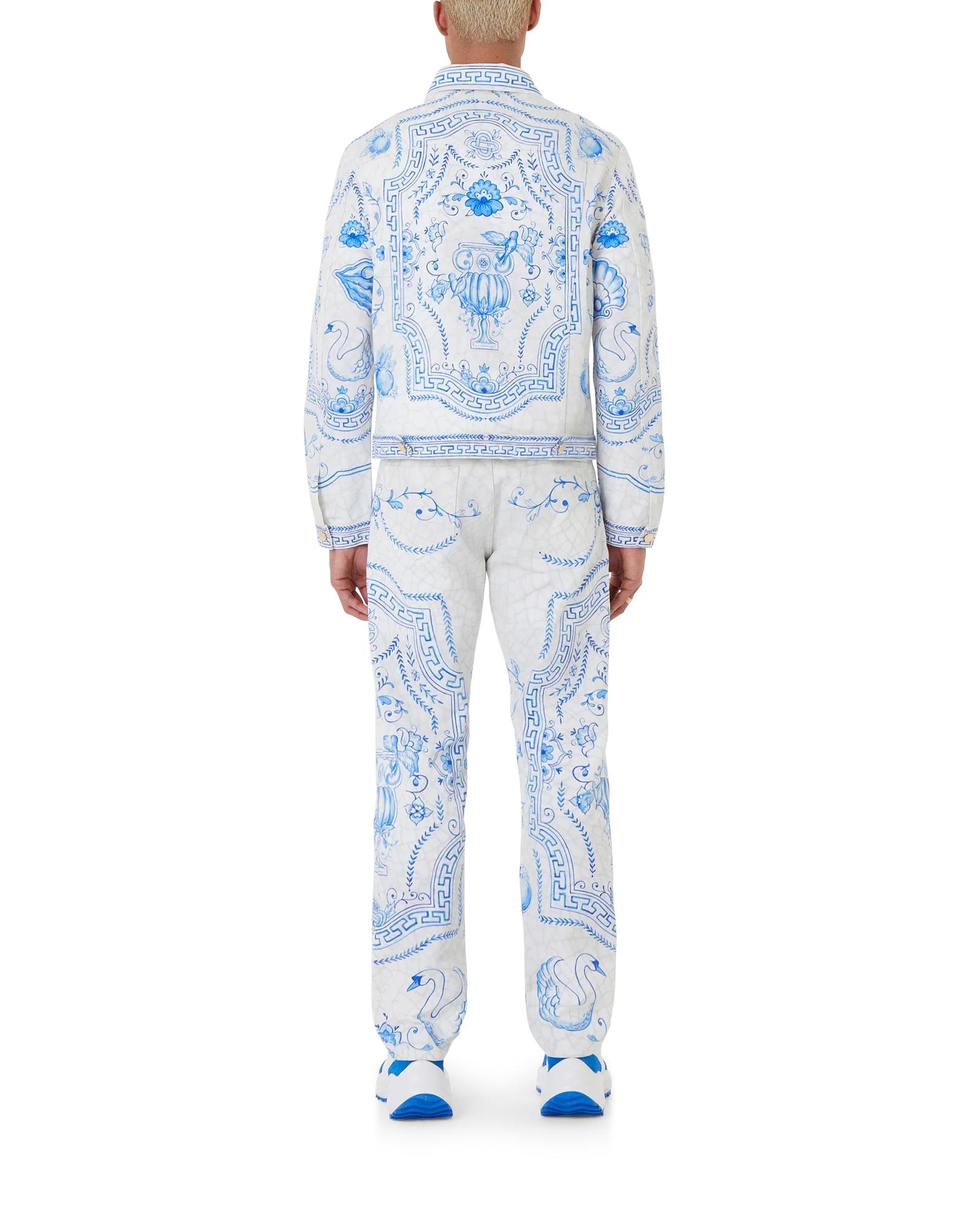 Plat A Dessert Blanc Classic Denim Jacket
