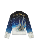 Vol De Nuit Printed Denim Jacket