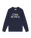 Navy Embroidered Logo Sweatshirt