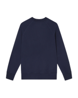 Navy Embroidered Logo Sweatshirt