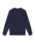 Navy Embroidered Logo Sweatshirt