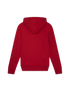 Red Half Zip Hooded Sweatshirt