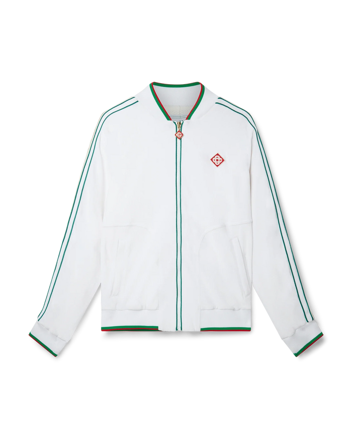 Laurel Velour Track Jacket