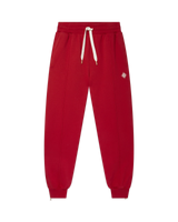 Red Zip Hem Sweatpant